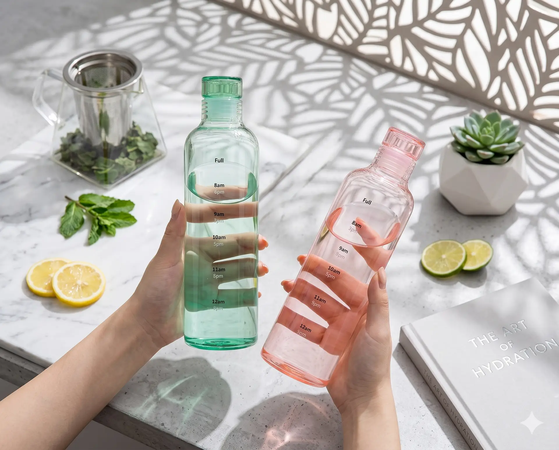 Transparent Plastic Water Bottle
